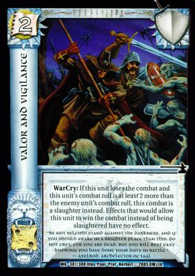 Valor and Vigilance